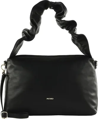 Produktbild von PICARD Leder Schultertasche Umhängetasche Night Out Shoulder Bag Black schwarz