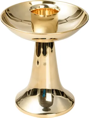 Image de Set de communion plaqué or H 20 cm