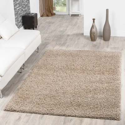Produktbild von TT Home Shaggy Teppich Hochflor Langflor Teppiche Wohnzimmer Preishammer versch. Farben Größe 60x100 cm