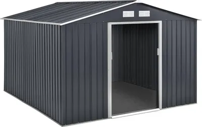 Image de Abri de jardin métal "Vegas" - 7,06 m² - Gris