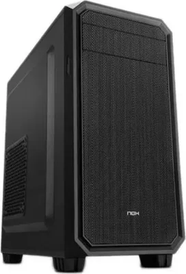 Produktbild von NOX Coolbay MX2, Mini Tower, PC, Schwarz, micro ATX, Metall, Kunststoff, 16 cm