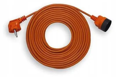 Produktbild von Gartenverlängerungskabel 40 m 1 Steckdose b/u 10 A 2x1 OMY IP20 orange Elgotech PK-1040