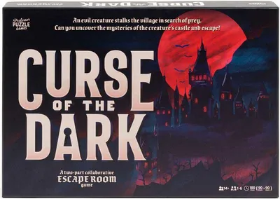 Produktbild von Escape Room Spiel Curse of the Dark - Geheimnisvolles Brettspiel für Zuhause