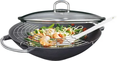 Zdjęcie produktu dla Zestaw woków Küchenprofi PREMIUM 36 cm 410001036