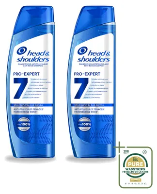 Produktbild von 2 x Head & Shoulders Pro-Expert 7 Anti-Schuppen-Shampoo - 250 ml - Vorratspackung - 2 Stücke