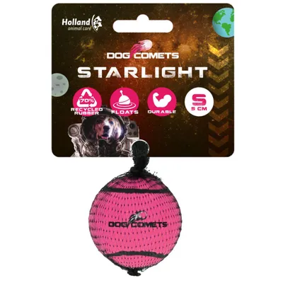 Produktbild von Dog Comets Hundespielzeug Starlight rosa, Größe: S