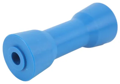 Image de Roulement de quille de haute qualité, en PVC, auto-centrant, de 160 mm, résistant aux chocs, pour remorques/bateaux, avec motif à rainures. Roulement de quille