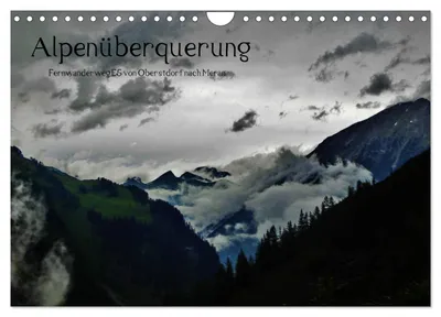 Produktbild von Alpenüberquerung (Wandkalender 2027 DIN A4 quer), CALVENDO Monatskalender