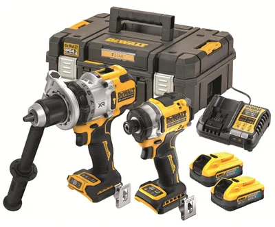 Produktbild von DEWALT Akku-Kombopack 18V 5 Ah, 2-teiliges Set