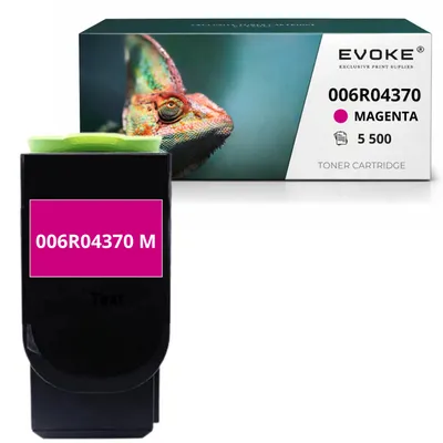 Produktbild von Evoke Toner-Kompatibilkartusche für den Drucker Xerox C310 315M 8K 006R04370, Magenta, 5.500 Seiten, kompatibel mit C310 und C315, KI-generiertes Bild