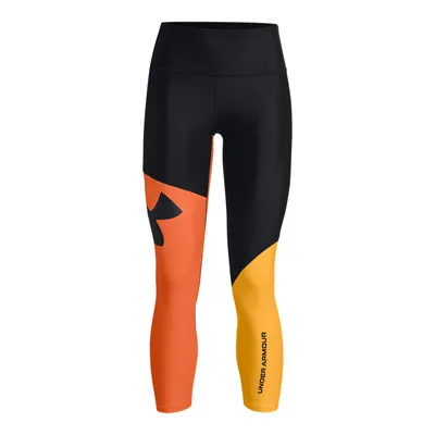 Image de UNDER ARMOUR Leggings courts HeatGear pour femme 002 - noir/rise/sunset boulevard S