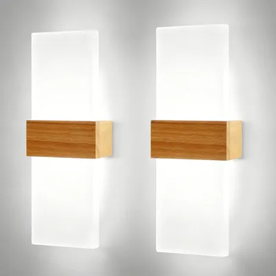 Image de Applique murale LED intérieure avec lumière blanche froide (12 W)