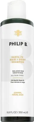 Produktbild von PHILIP B Santa Fe Hair + Body Shampoo Shampoo und Duschgel 2 in 1 mit einer erfrischenden Wirkung 350 ml
