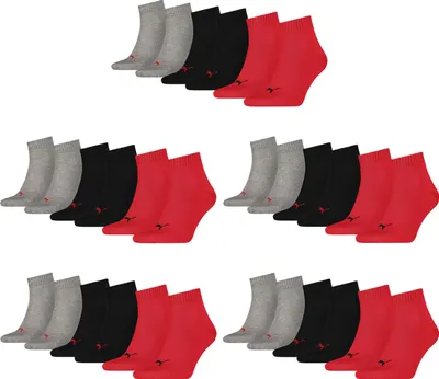 Produktbild von 15 Paar PUMA Uni Quarter Socken
