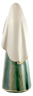 Madonnenfigur aus Kunstharz, handbemalt, 40 cm