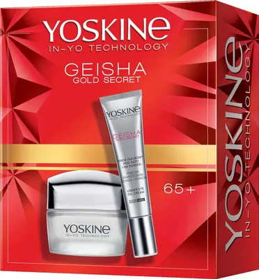 Obrázek produktu pro Yoskine Geisha Gold Secret Krem na dzień i noc 65+ 50ml + krem pod oczy 15ml