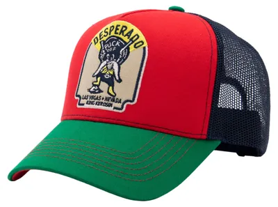 Produktbild von King Kerosin Trucker Cap "Desperado" Red & Blue