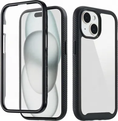 Zdjęcie produktu dla etui ochronne imoshion 360° dla Apple iPhone 15 - Zwart
