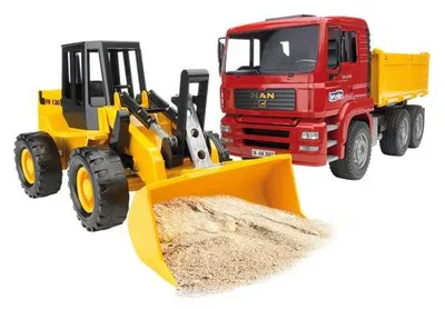 Productafbeelding van Man tga kiepwagen met shovel Van Manen