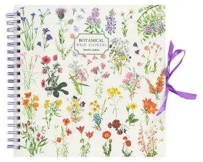 Immagine prodotto di Album fotografico 26x26cm 40 pagine fiori selvatici botanici kokonote