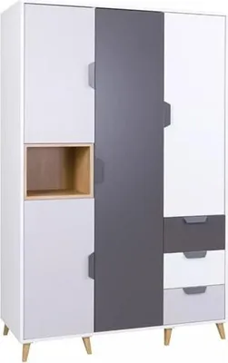 Produktbild von Tkmoebel Jugendzimmer-Garderobe Mit Einlegeböden Joker 01