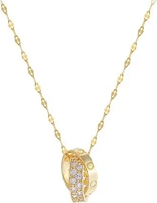 Produktbild von Halskette EN-21090 - Eleganz in Gold für Damen KP21090