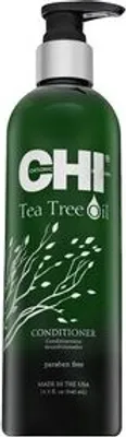Obrázok produktu pre CHI Tea Tree Oil Conditioner, Unisex, Hydratačný, Výživný, Lesk, Zmäkčovadlo, Posilnenie, 355 ml, Flakón s pumpičkou, Pepermint, Tea tree, Pepermint, Olej z čajovníka
