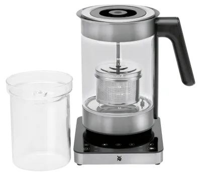 Produktbild von WMF Lumero 04.1326.0011, 1,6 l, 3000 W, Edelstahl, Transparent, Glas, Edelstahl, Regelbare Temperatur, Wasserstandsanzeige