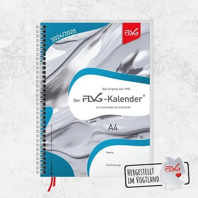 Produktbild von A4 FLVG-Kalender von Lehrenden für Lehrende 2024/2025 - der große Bruder