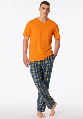 Produktbild von Schiesser Herren T-Shirt V-Ausschnitt Gr. 52 atlantikblau