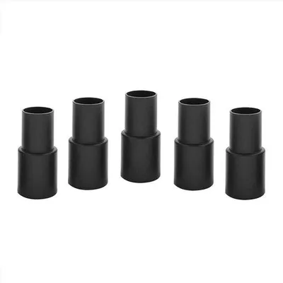 Immagine prodotto di Kit di tubi per la pulizia - Set di adattatori - Nero - 5 pezzi - Per adattatori da 32-35 mm - Include componenti di conversione
