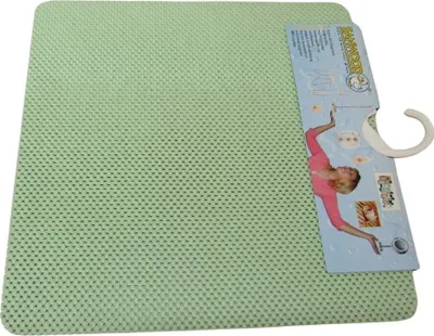 Produktbild von Sanwood Badematte Badvorleger Duschvorleger 50x50cm Soft Velvet Grün