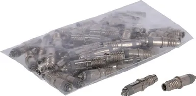 Image de Schwalbe Insert de pompe légère DV avec capuchon de poussière, V006 pour Airmax, argent (paquet de 50)