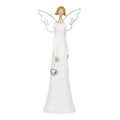 Obrázok produktu pre Autronický anjel so žiariacimi krídlami, polyresin.