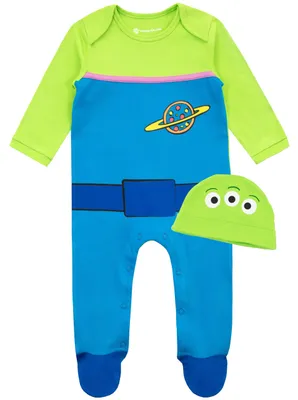 Immagine prodotto di Body per neonati e cappellino Disney | Body per neonati con tema Toy Story | Set per neonati