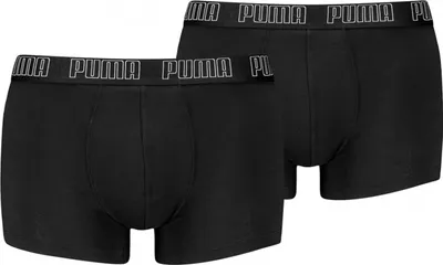 Produktbild von Puma EVERYDAY TRUNKS 2P Herren BLACK / BLACK L