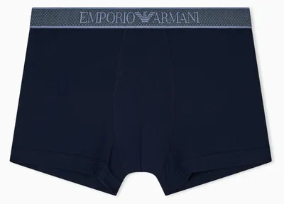 Zdjęcie produktu dla Krótkie bokserki Emporio Armani dla mężczyzn, model Shiny Logoband, kolor niebieski, rozmiar XL