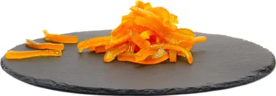 Produktbild von Orangen-Stäbchen (kandiert): 250g Größe: 250g