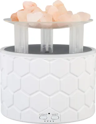 Image de Diffuseur d'huiles essentielles 400 ml – Diffuseur d'aromathérapie avec veilleuse colorée, minuterie et arrêt automatique pour la maison, la chambre à coucher – Prise UE 100-240 V