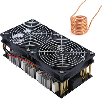 Image de 2500W 50A DC 12-48V Carte de chauffage par induction Module d'alimentation ZVS Haute fréquence Basse tension Pilote Flyback Chauffage Bobine Tesla pour traitement thermique Fusion des métaux