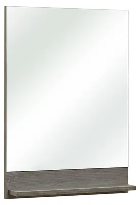 Obrázok produktu pre Wandspiegel >Abelica< in Graphit Struktur - 50x70x10cm (BxHxT)