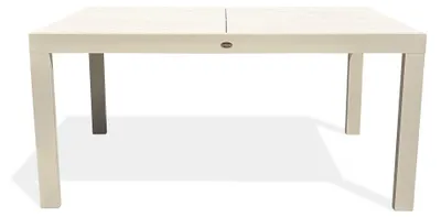 Image de Table de jardin en aluminium et plateau sinterstone