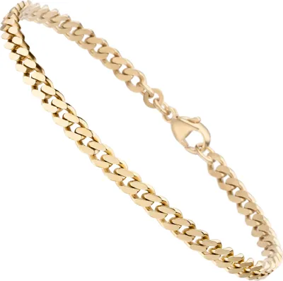 Produktbild von Panzerarmband 333 Gold Gelbgold 21 cm Armband Goldarmband
