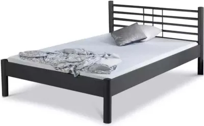 Produktbild von Metallbett Mia – 120 x 220 cm / schwarz