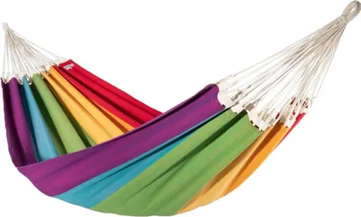 Produktbild von Doppel Hängematte XL Tuchhängematte Beleza rainbow Hängemattenglück
