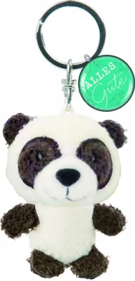 Image de Nici 47536 Porte-clés Panda Bear Peluche 7 cm Tous mes vœux
