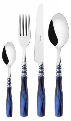 Productafbeelding van ARIANNA Ghiera Cromata, Bestekset, 24 delen, Compacte verpakking, Casa Bugatti