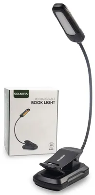 Productafbeelding van LED Klemlampen, Zwart, Flexibel, Oplaadbaar