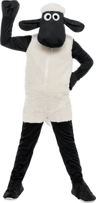 Produktbild von Shaun das Schaf - Karneval Faschingskostüm Kinder Kindergröße: 146-152