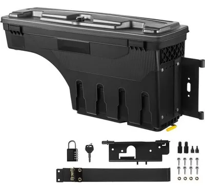 Produktbild von LKW Staubox - Staukasten - Anhänger Deichsel - 25L Kapazität - Werkzeugkasten - 34kg